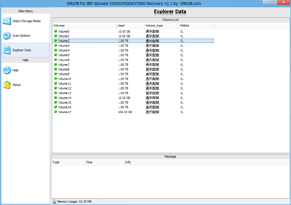 v7000数据恢复成功
